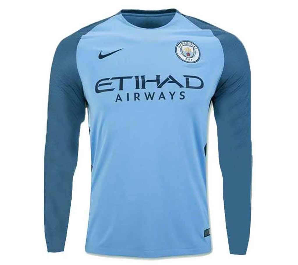 Manchester City Home kit 16-17 Full Sleeve Jersey 