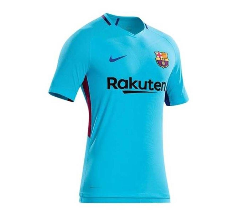 FC Barcelona Away Half Sleeve Jersey 2017-18 