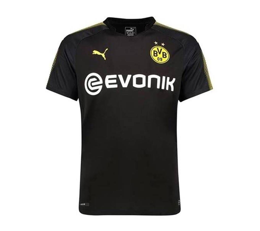 Borussia Dortmund Away Half Sleeve Jersey 2017-18