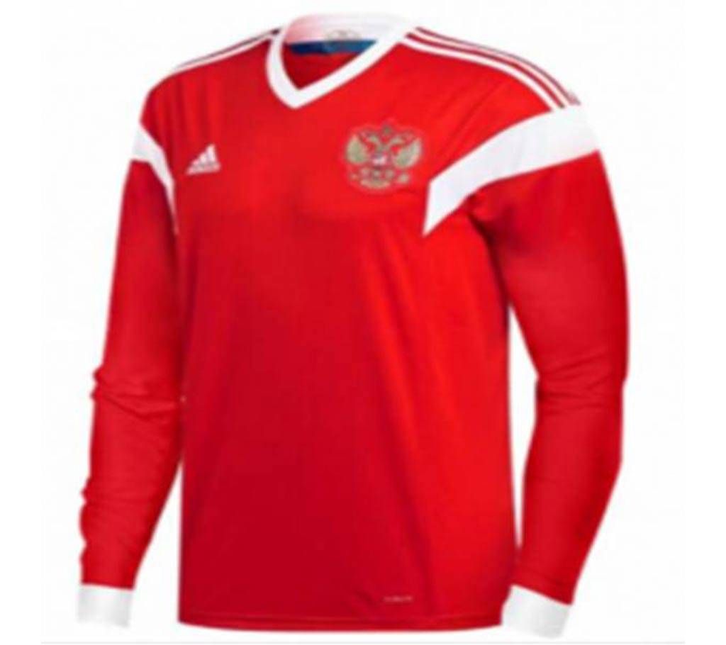 Russia Home World Cup Special Full Sleeve Jersey