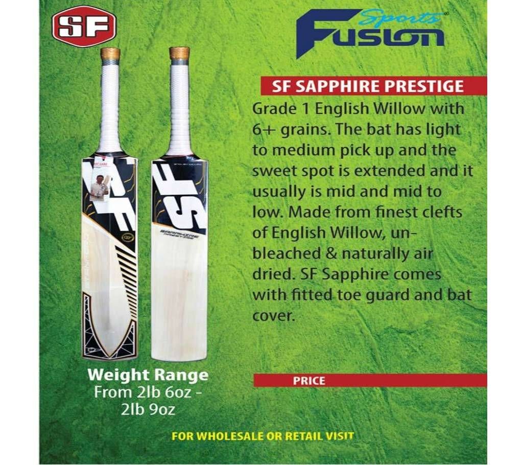 SF Sapphire Prestige cricket bat