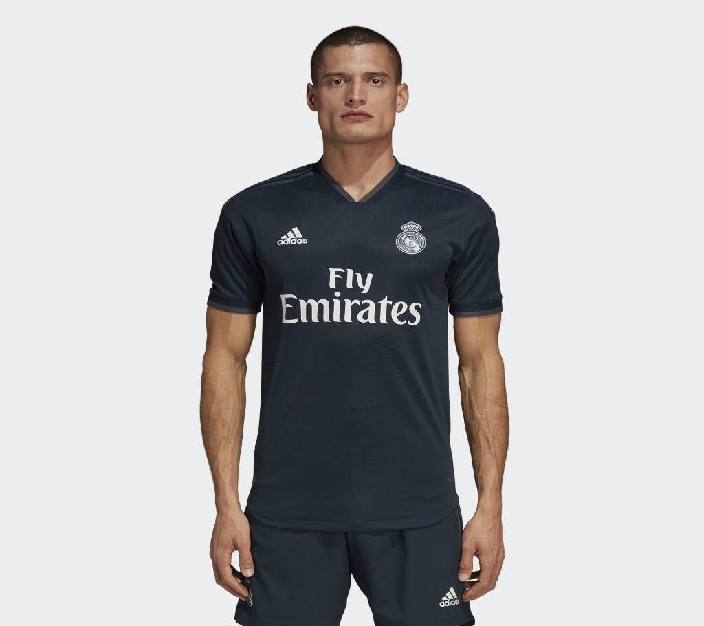 Real Madrid Away Half Sleeve Thai Premium Jersey 2018-19