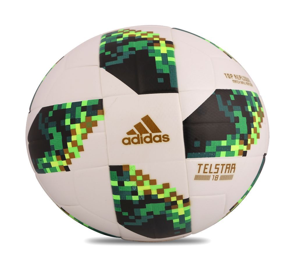 Adidas World Cup 2018 Telstar Top Replica  Football Green & White