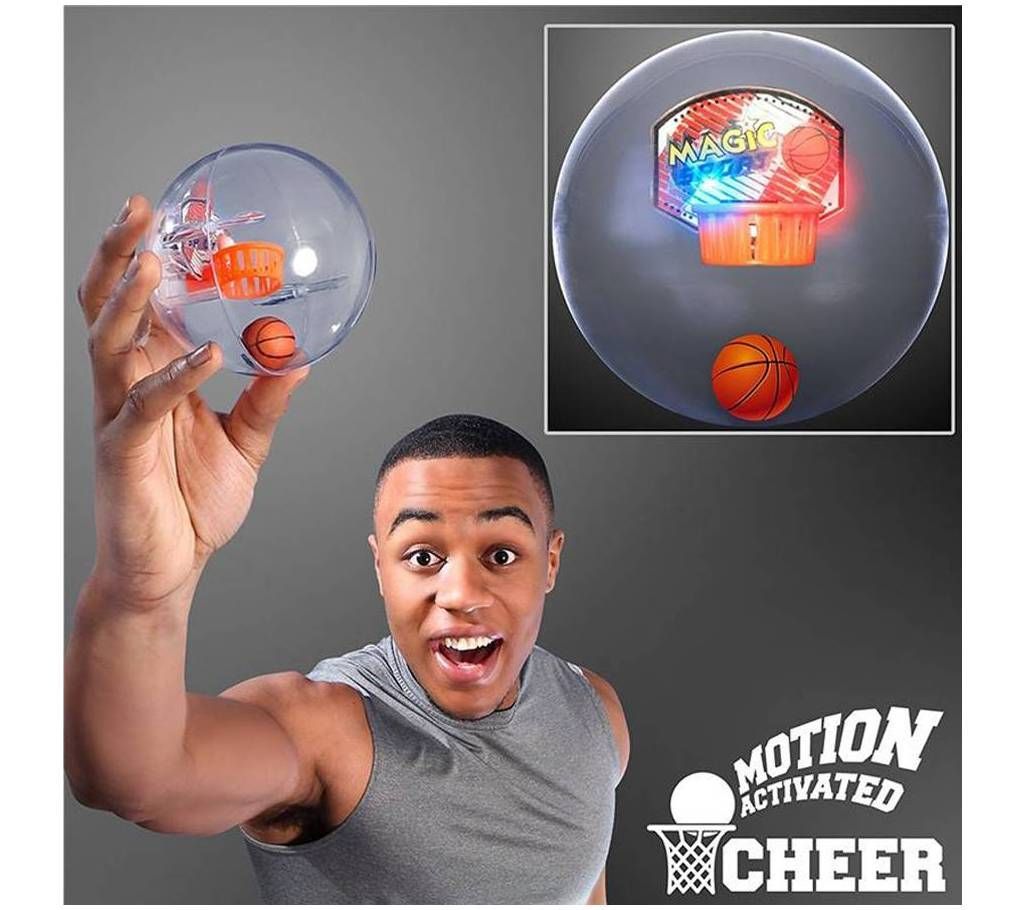 Electronic basket ball