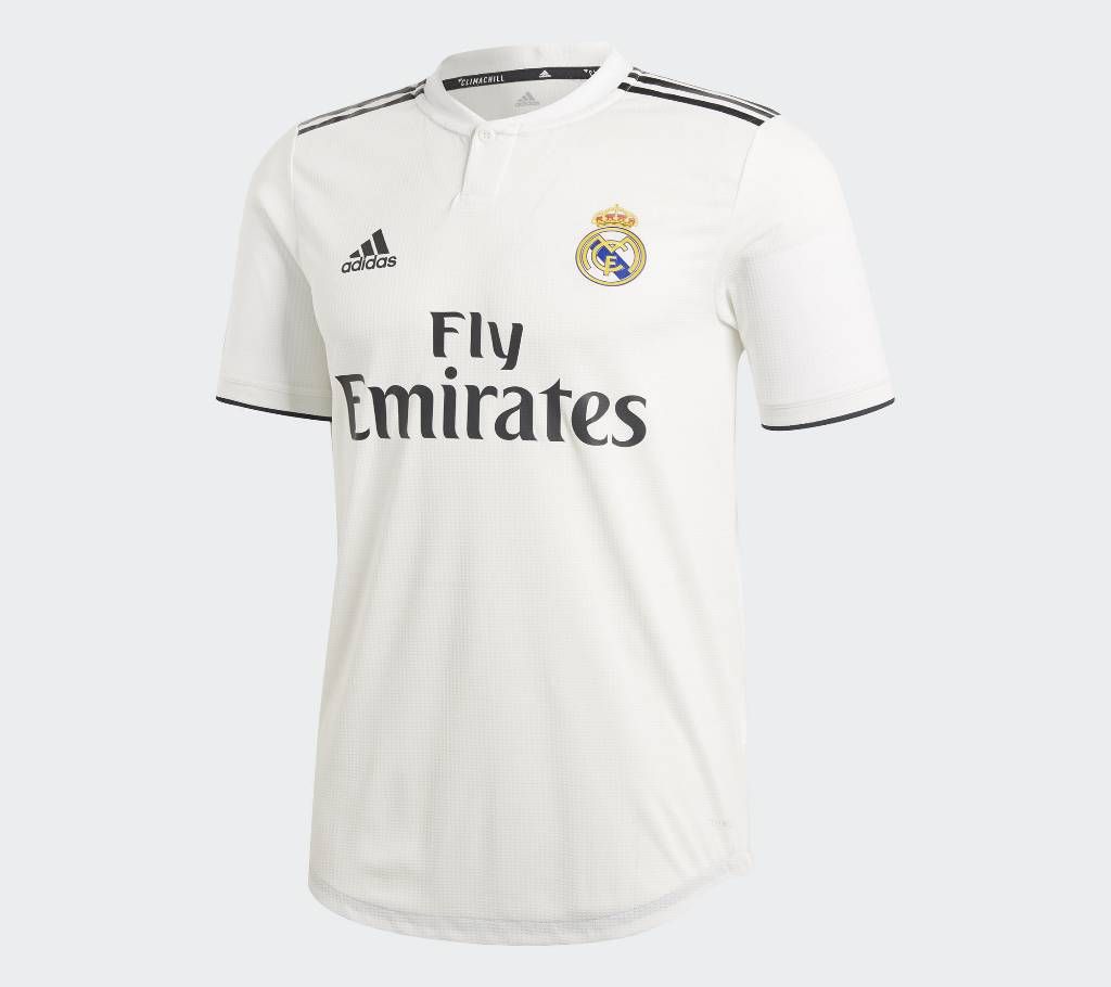 Real Madrid Home Half Sleeve Regular Jersey 2018-19 (Copy)