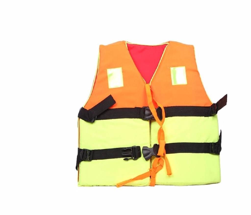 sports Museum Life Jacket - Orange and Lime