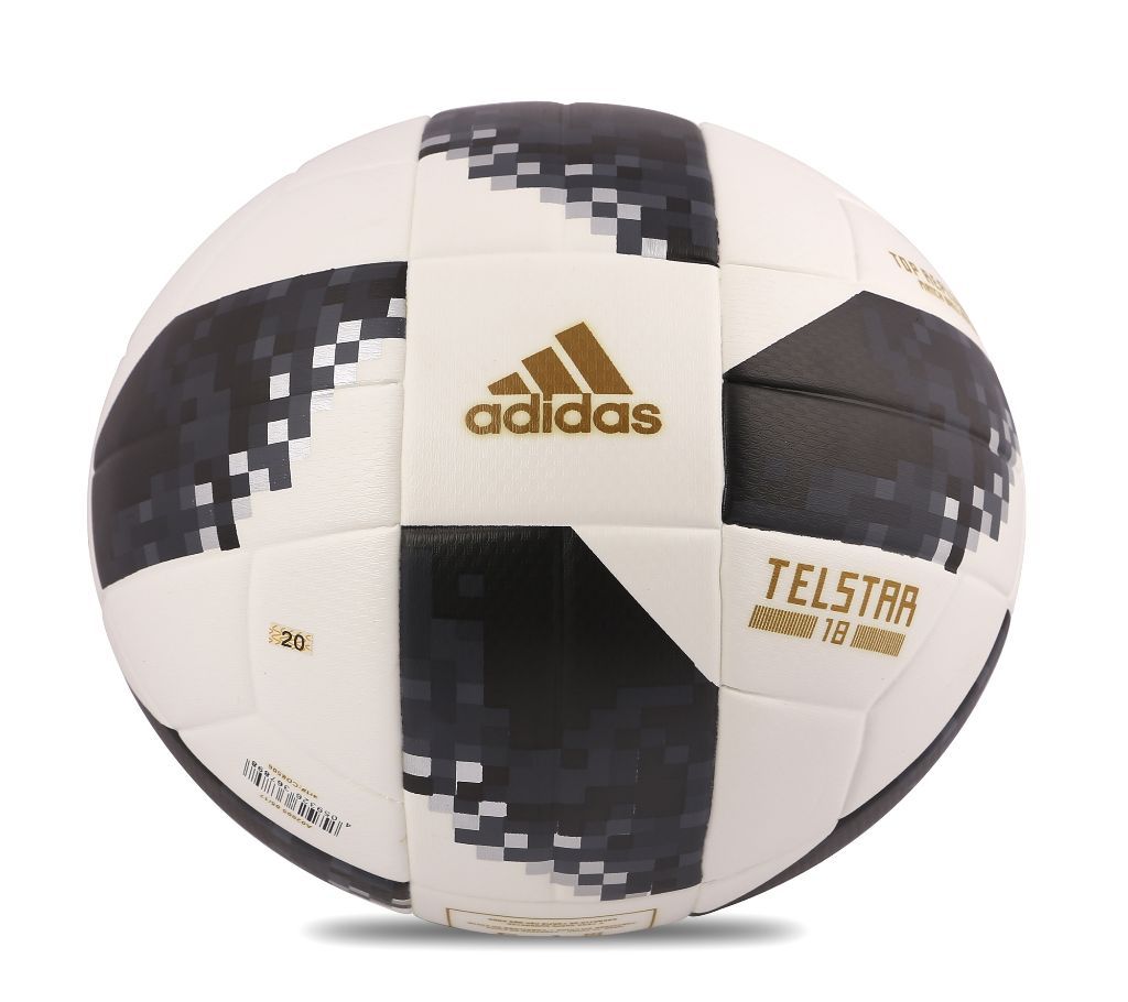 Adidas World Cup 2018 Telstar Top Replica  Football Black & White