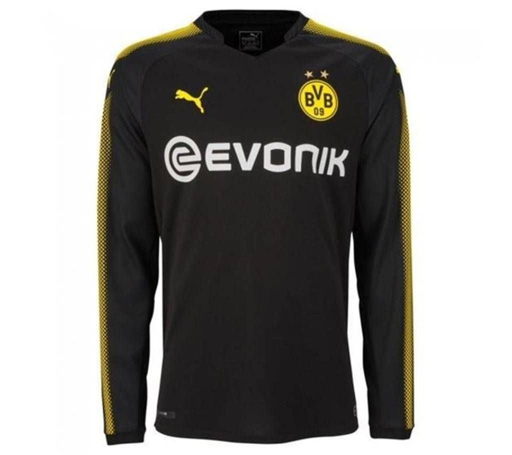 2017-18 Borussia Dortmund Away Full Sleeve Jersey copy