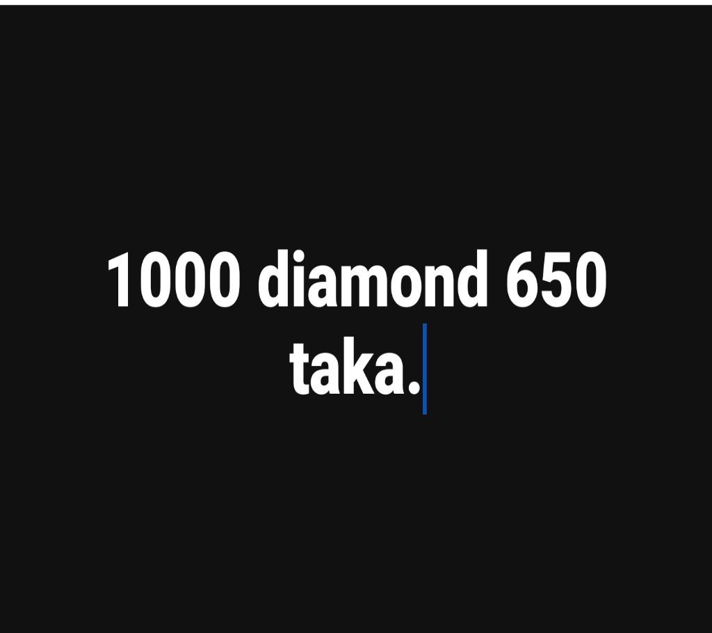 Garena free fire diamond.