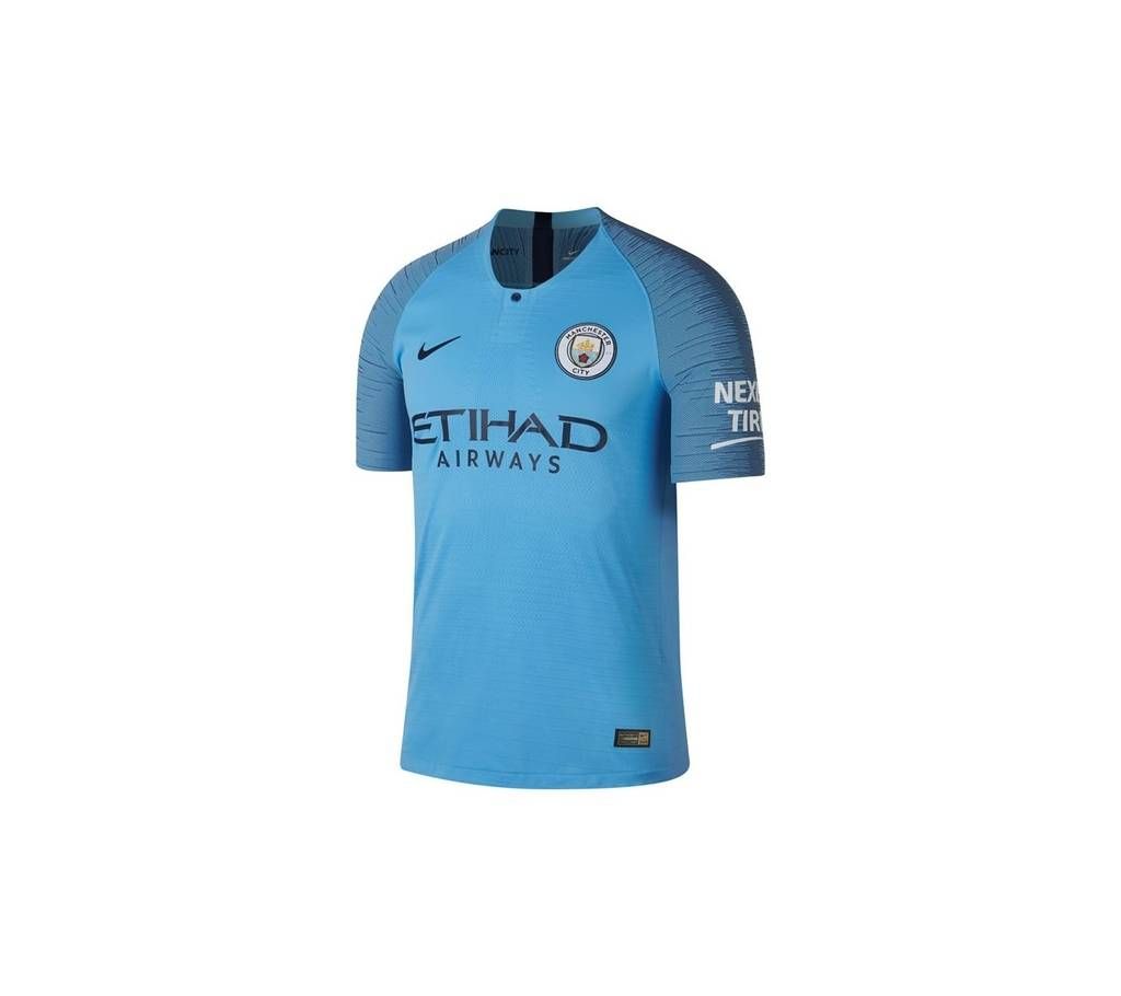 2018-19 Manchester City Home Short Sleeve Jersey