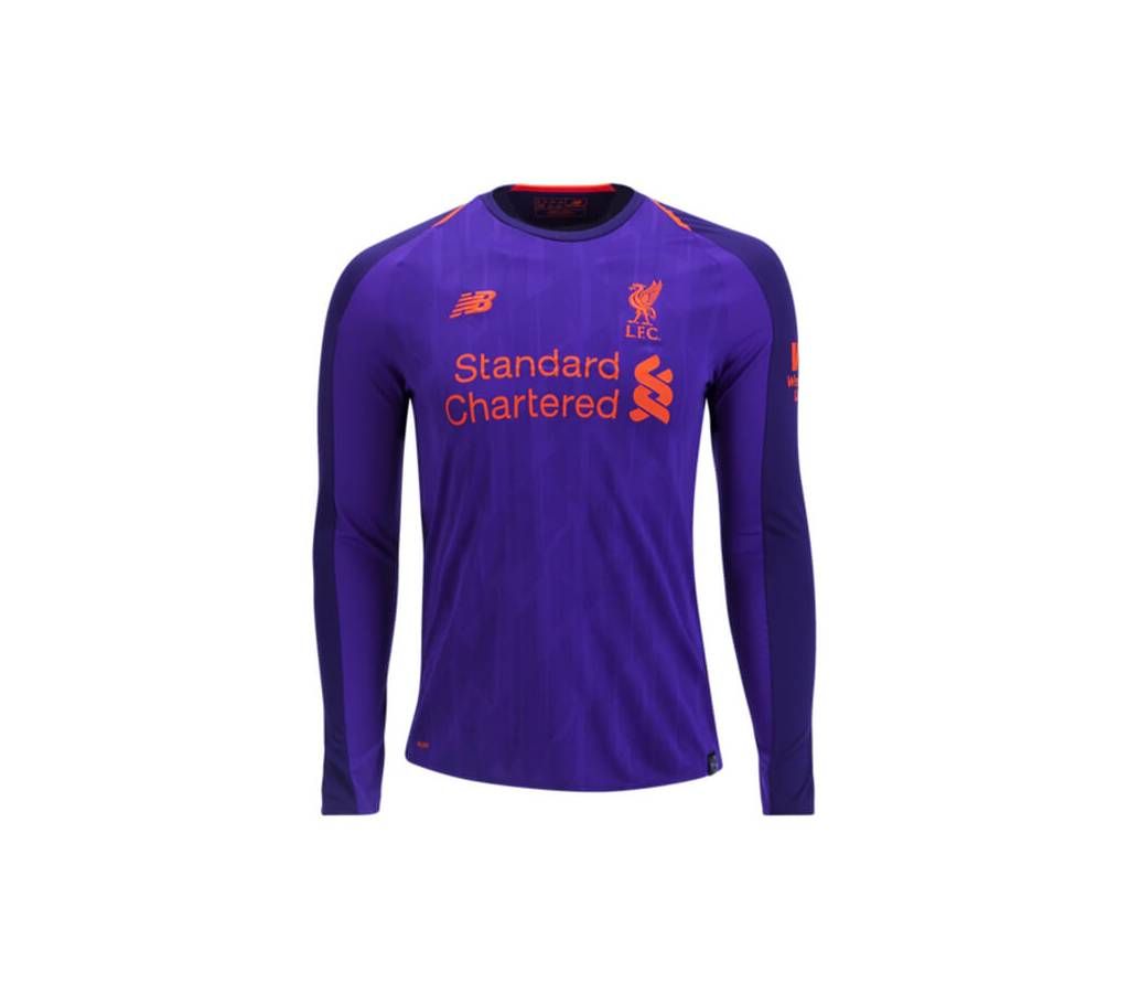 2018 - 19 Liverpool Away Long Sleeve Jersey