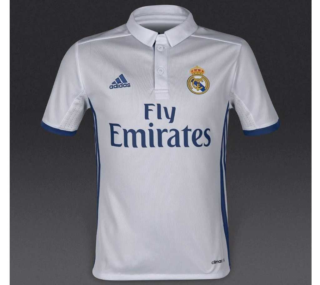 Real Madrid Home PRM 16 Half Jersey (Thai replica)