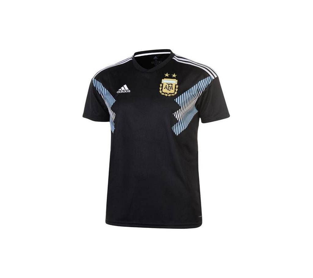 2018 Argentina Away World Cup Short Sleeve Jersey (130-140 GSM) - Replica