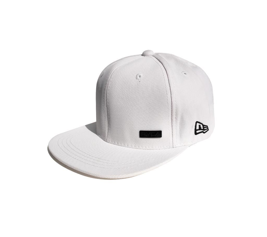 RVCA Full white Cotton DJ Cap For Men
