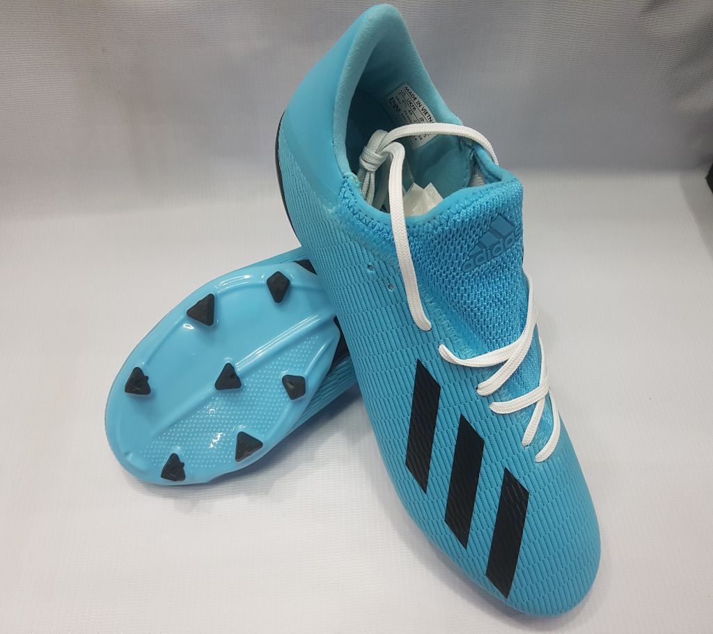 New adidas X 19.3 FG Football Boots - Sky-Blue