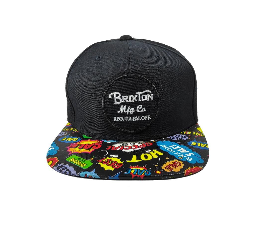 BRIXTON Multi colour DJ Cap For Men