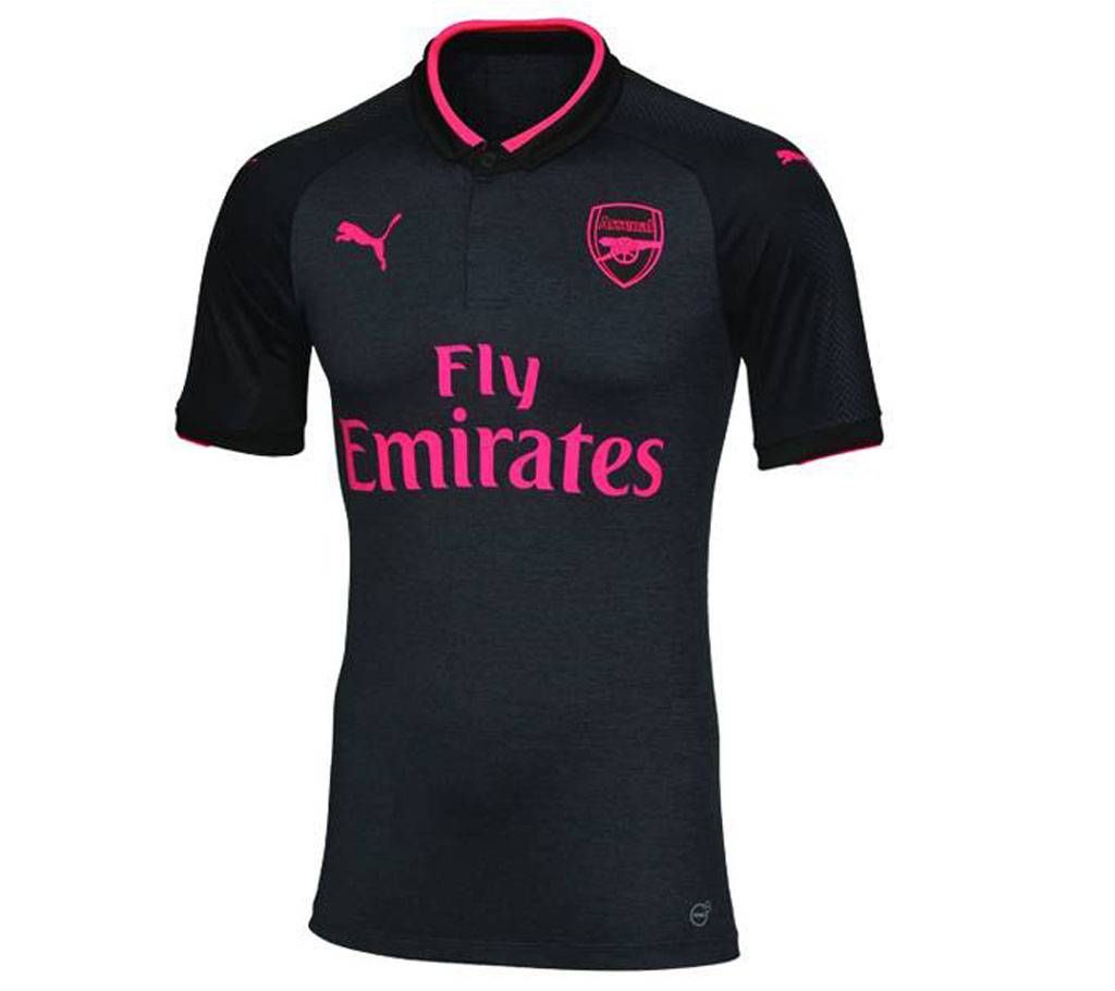 Arsenal 3rd 17-18 Half Sleeve Jersey
