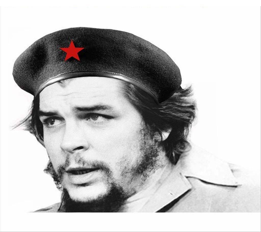 Red Star Cotton Cap For Men