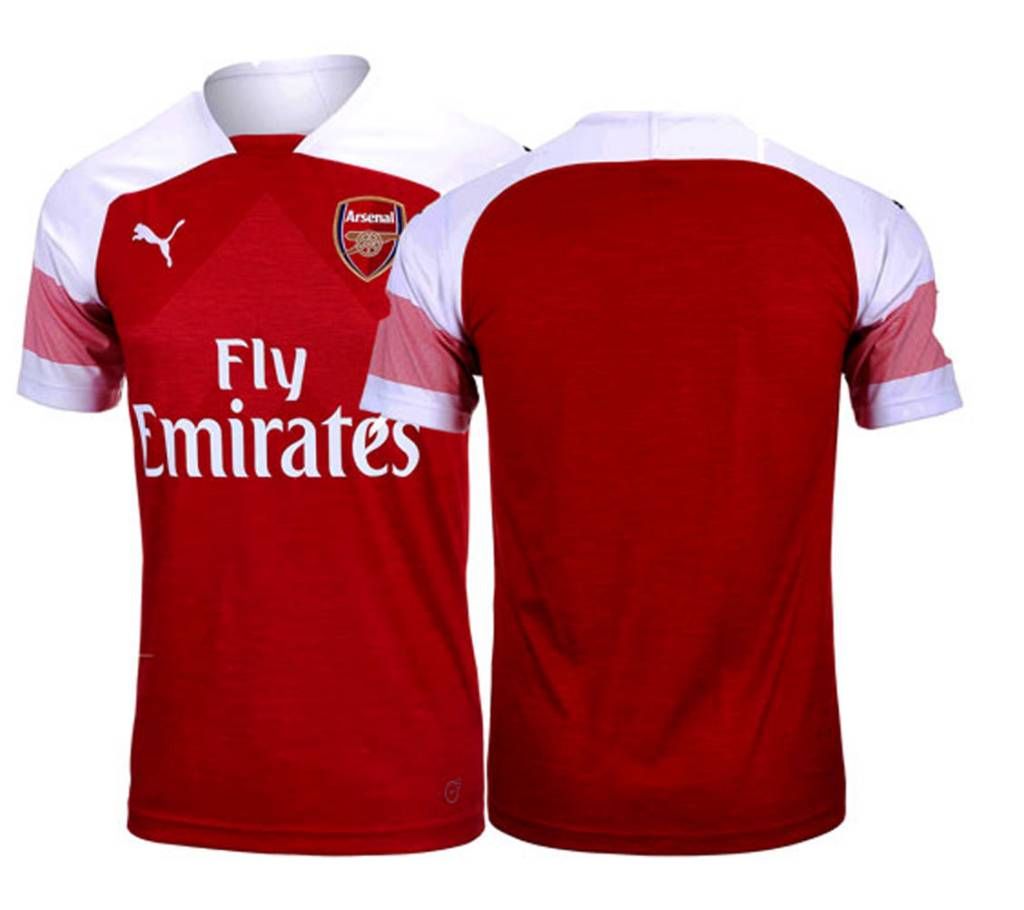 2018-19 Arsenal Home Half Sleeve Jersey (Copy)  