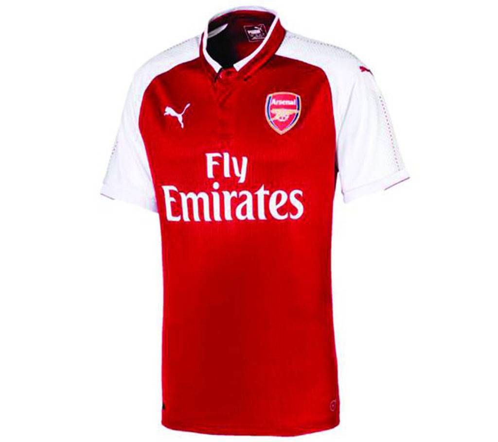 Arsenal Home 17-18 Half Sleeve Jersey