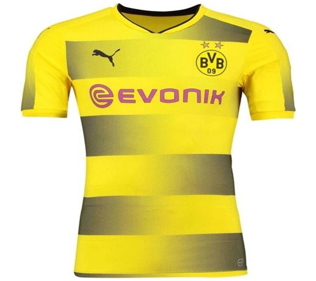 2017-18 Borussia Dortmund Home Half Sleeve Jersey copy