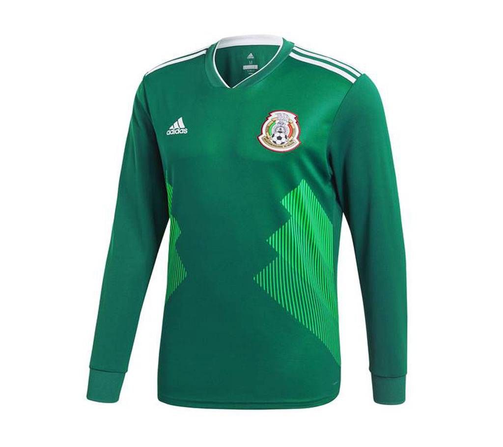World Cup 2018 Mexico Home Long-Sleeve jersey (120-130 GSM) - Replica