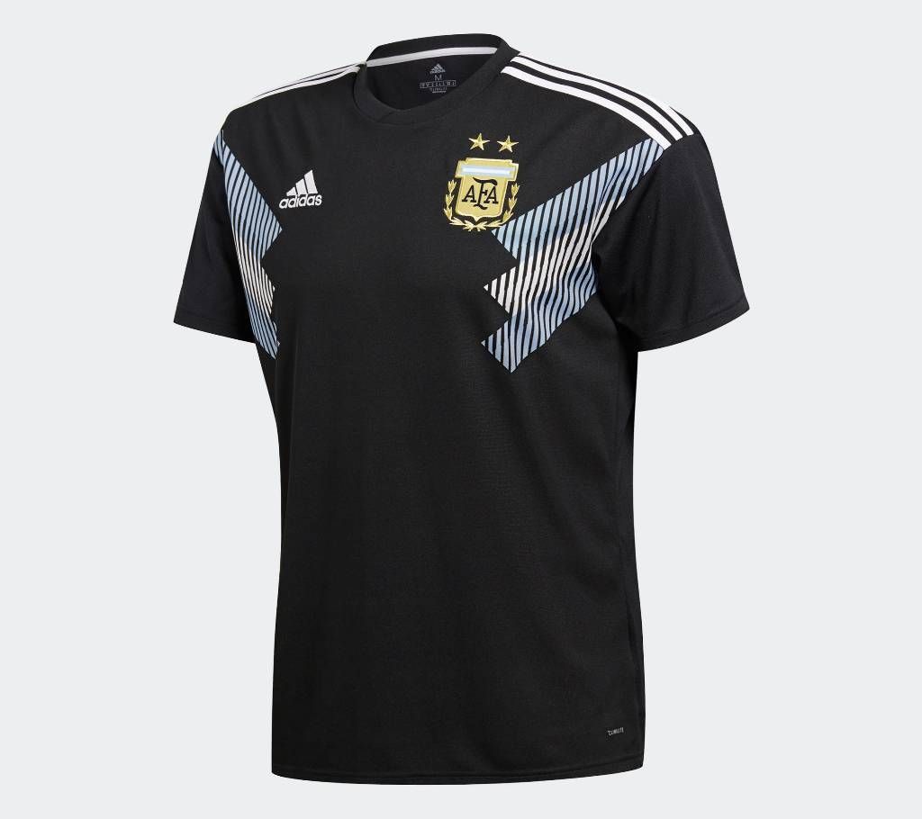 2018 World Cup Argentina Half Sleeve Away Jersey (Copy)