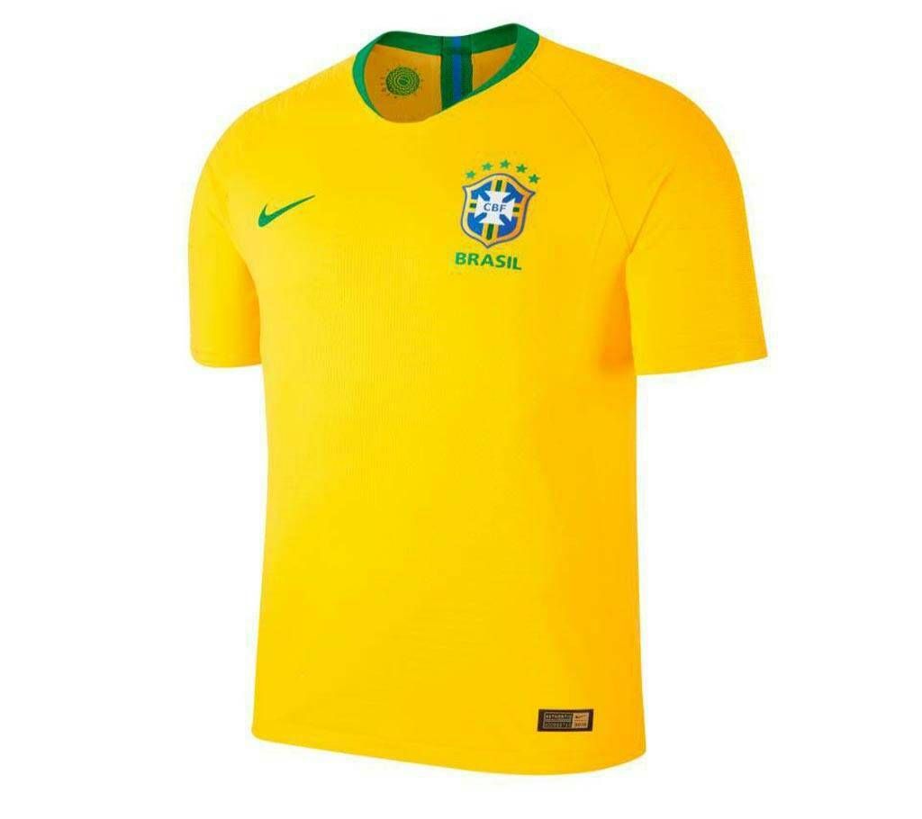 World Cup 2018 Brazil Home Jersey Half Sleeve (Copy)
