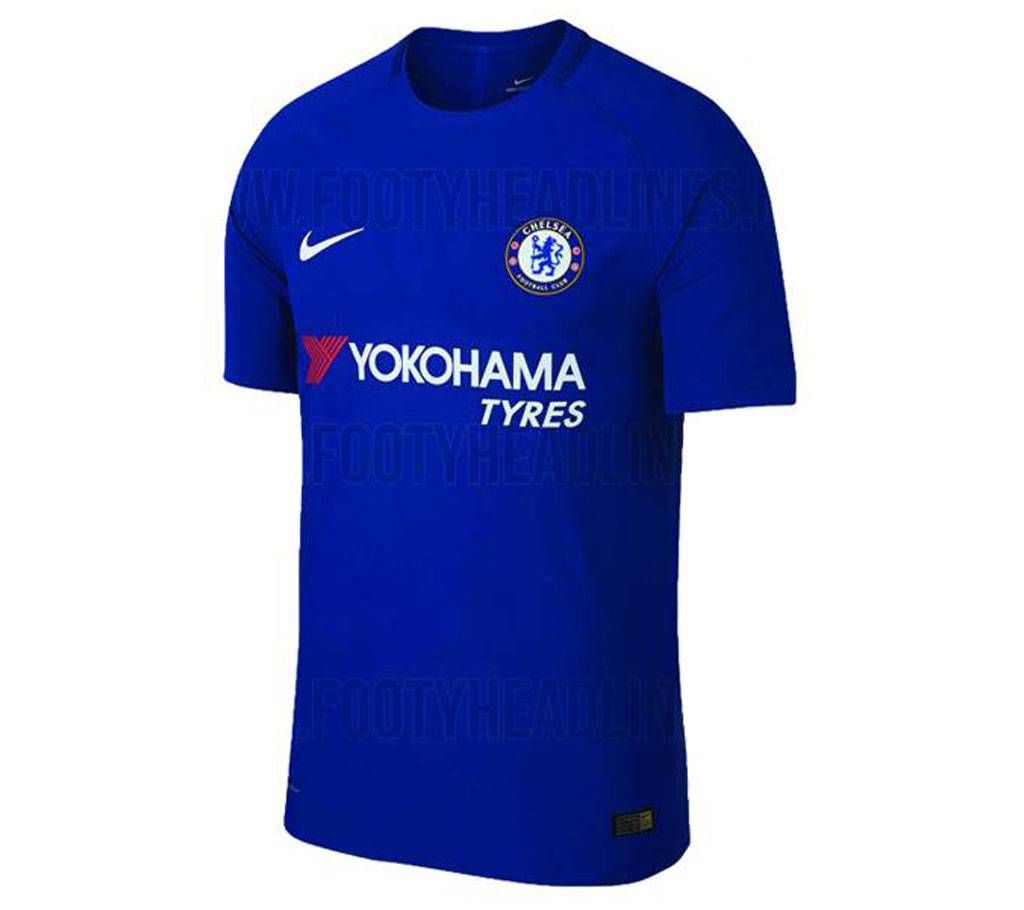 Chelsea Home 17-18 Half Sleeve Jersey