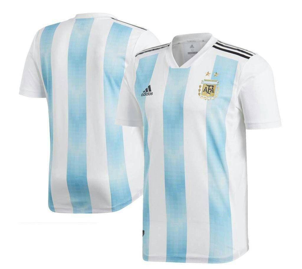 World Cup 2018 Argentina Home Jersey Half Sleeve (Copy)