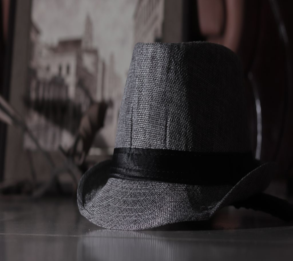 Ash Cotton Hat for Men