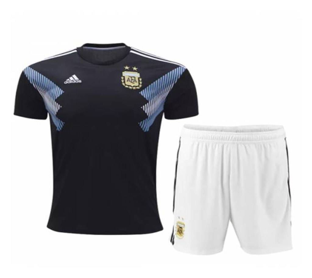 2018 Argentina Away World Cup Jersey with Pants