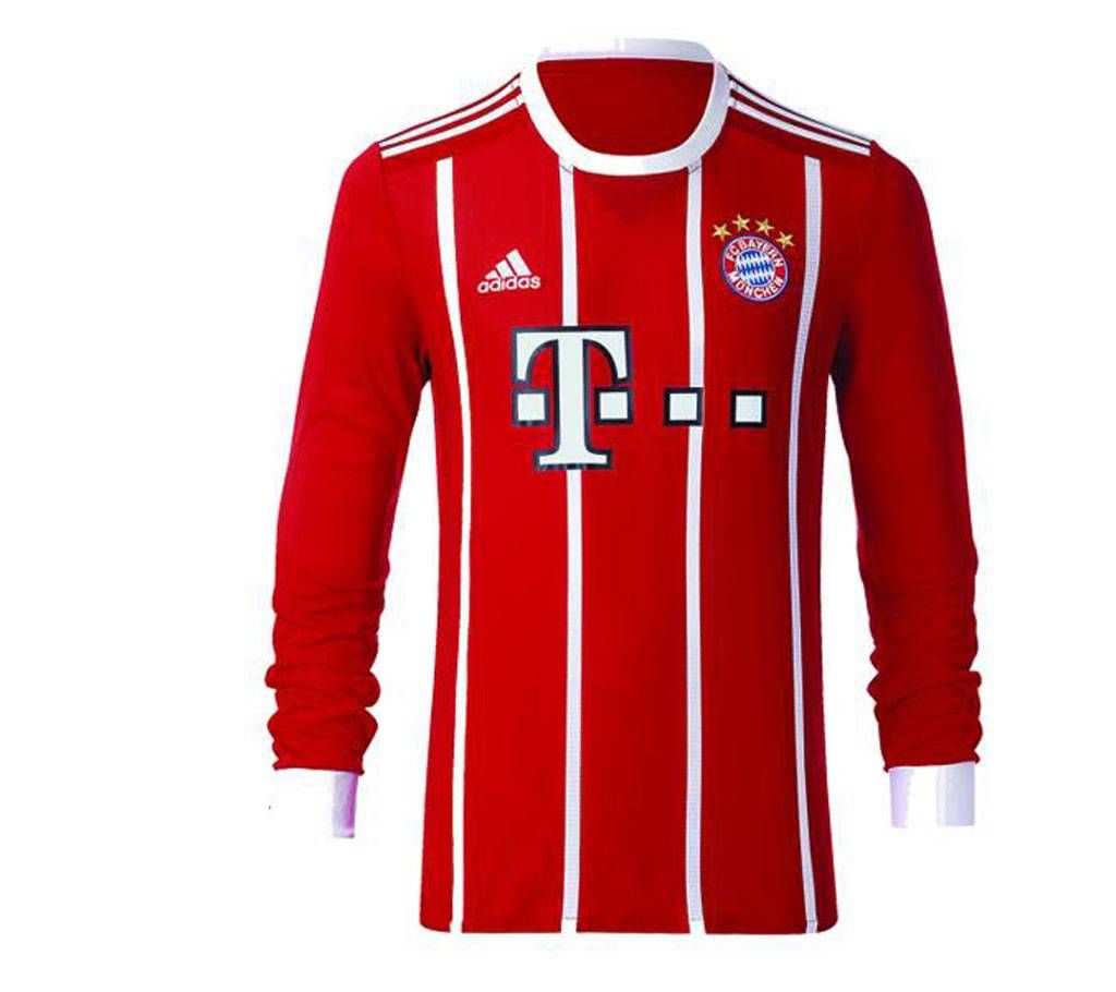 Bayern Munich Home 2017-18 Full Sleeve Jersey