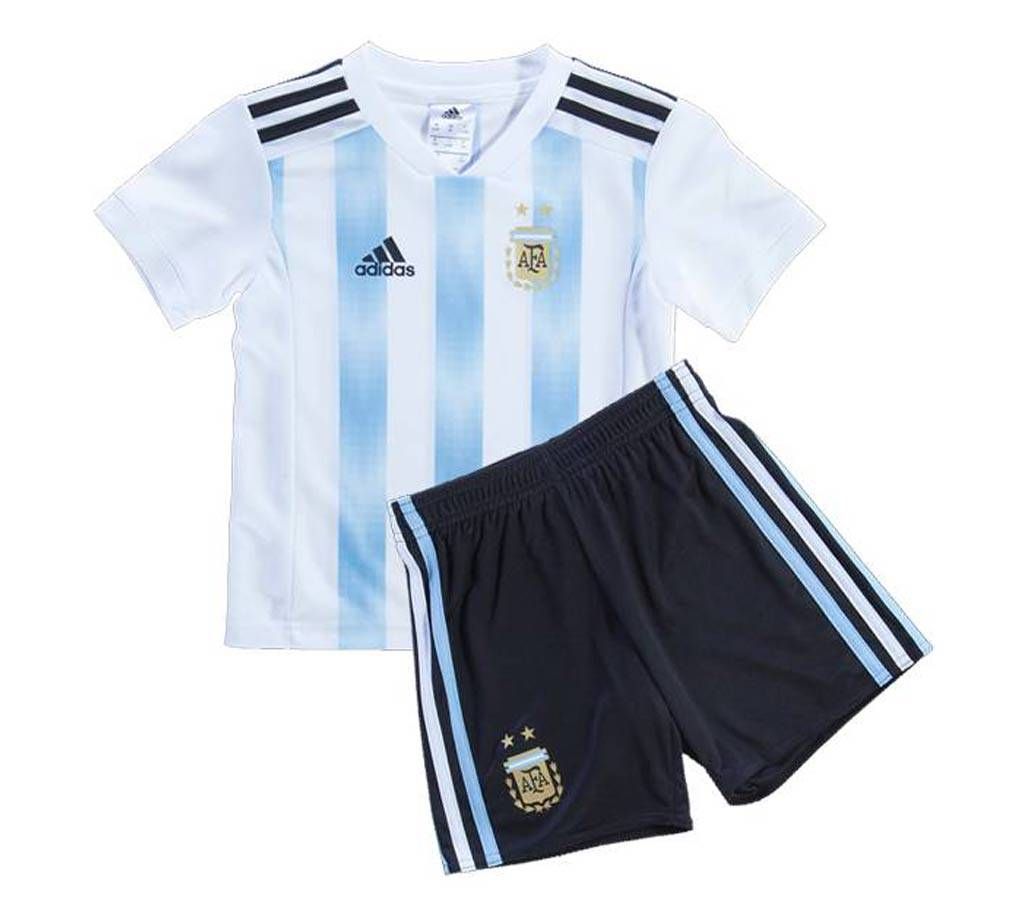 2018 World Cup Argentina Home Jersey for Kids