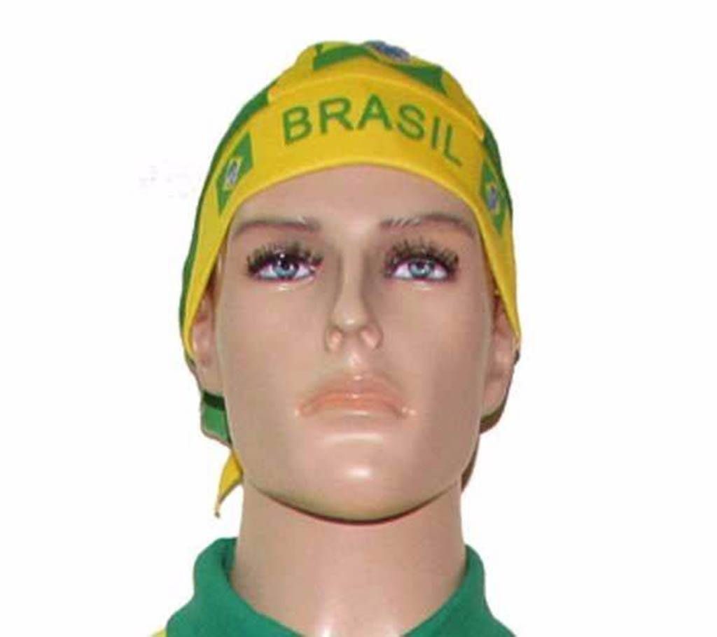 Brasil Theme Cotton Head Cap
