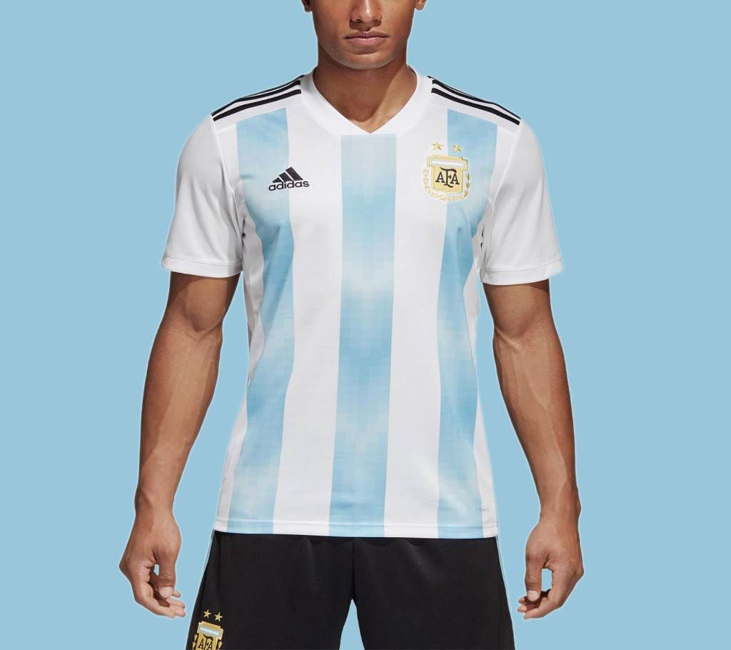 Argentina Home Jersey World Cup 2018 - Short sleeve