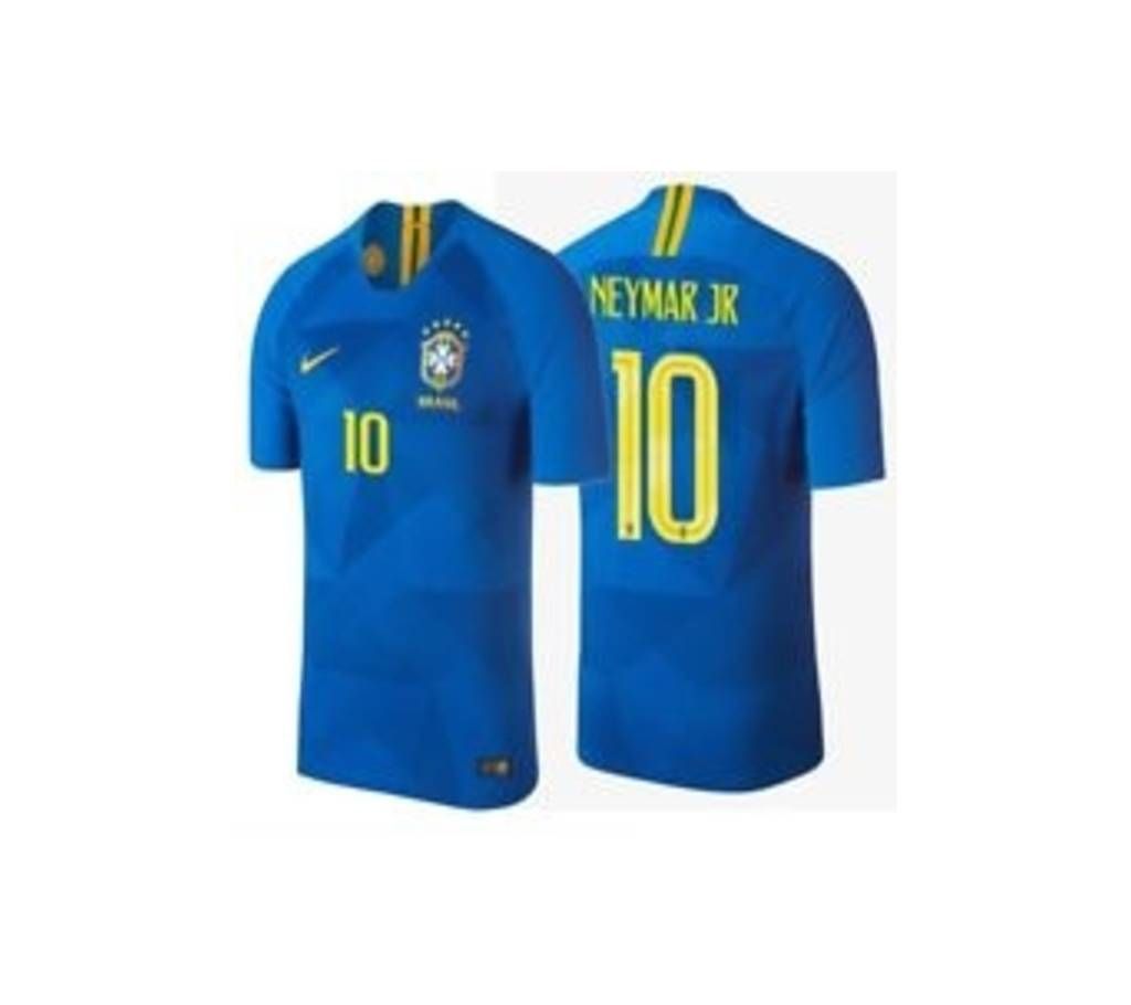 Neymar Jr 10 world Cup Brazil Away jersey 2018 (140-150 GSM) - copy