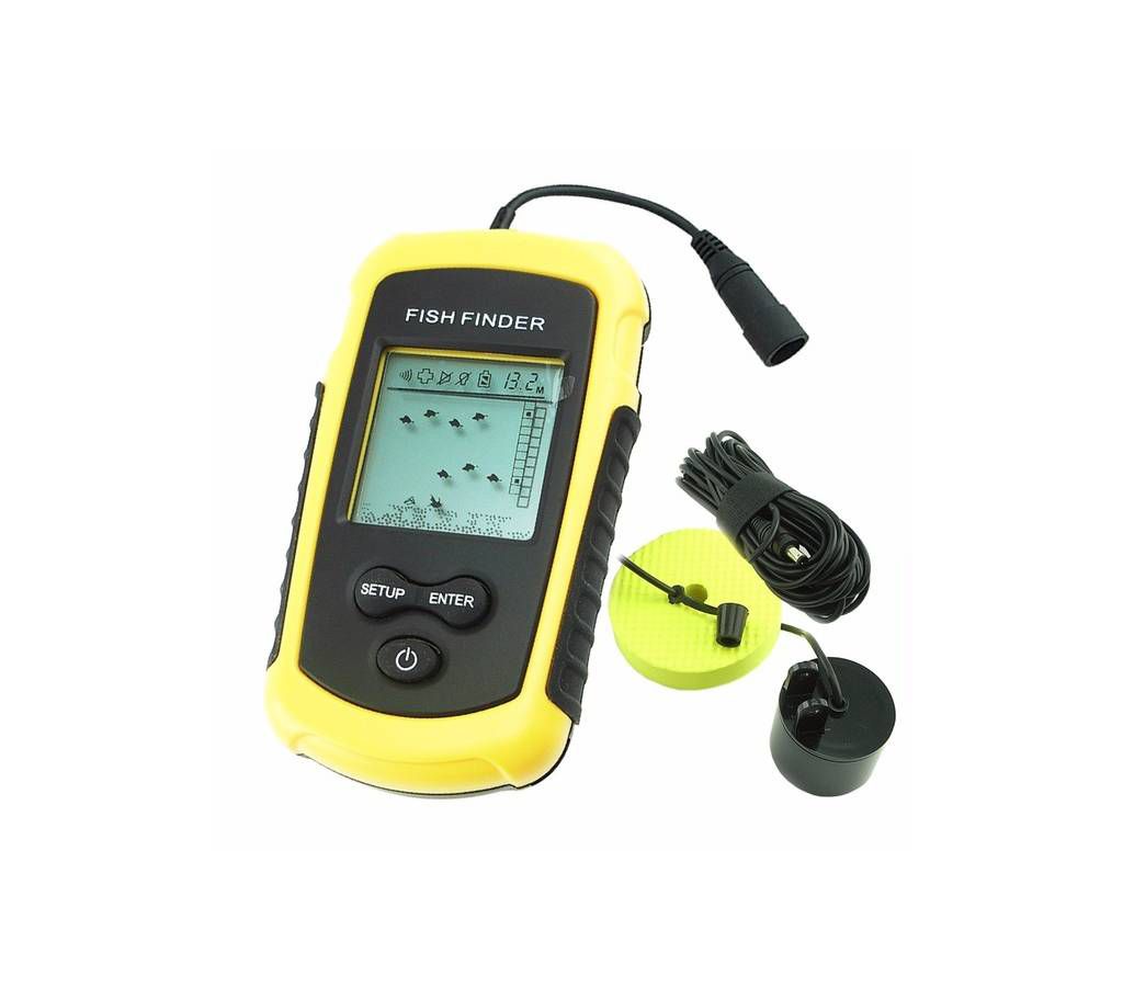 100M Portable Sonar LCD Fish Finders Fishing lure Echo Sounder Fishing Finder