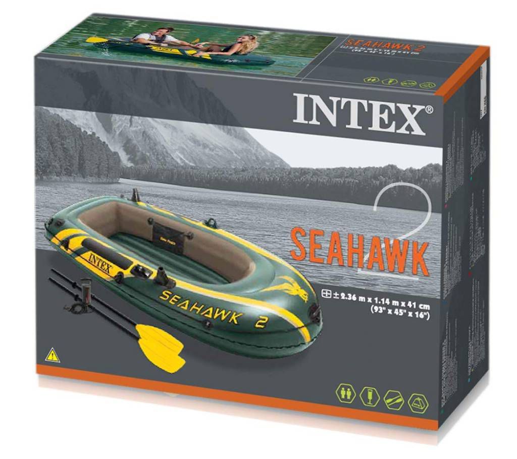 INTEX SEAHAWK 2 INFLATABLE BOAT