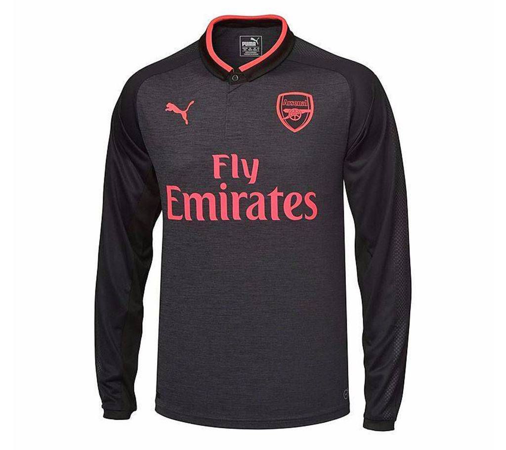 Arsenal 2017-18 Away Full Sleeve Jersey 