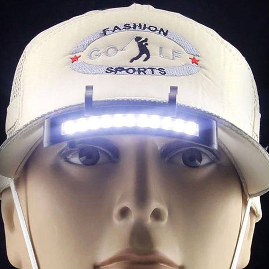 Rechargeable LED Cap Hat Light Headlamp.