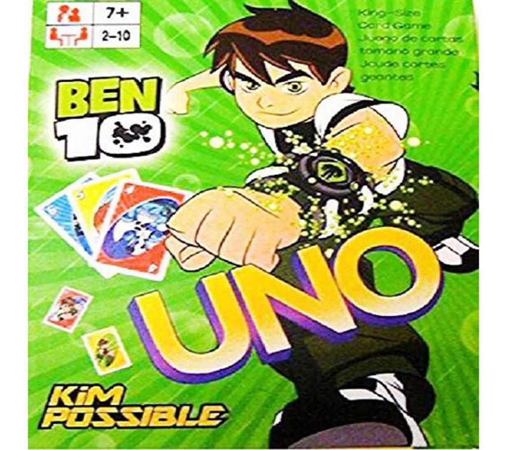 Uno card Ben 10