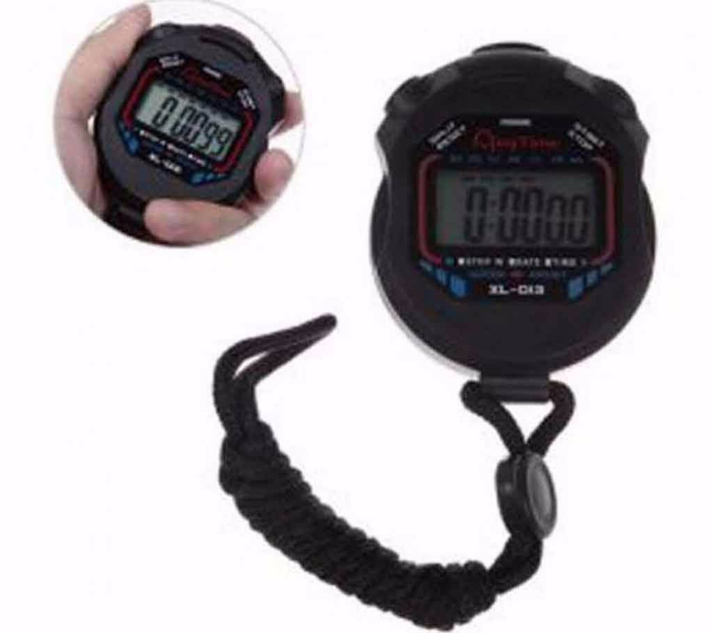 chronograph digital sports stop watch