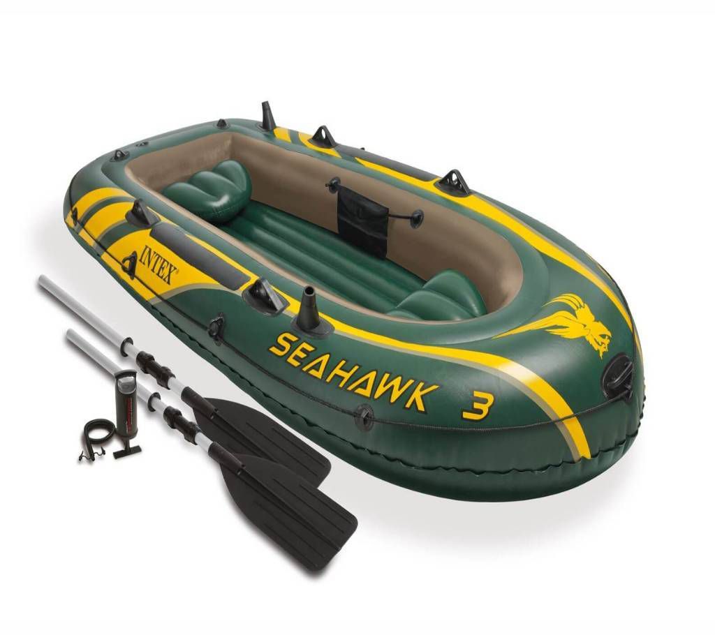 Intex Inflatable boat (3-4 Person)