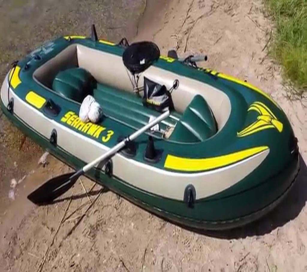 Intex Inflatable boat (3-4 Person)