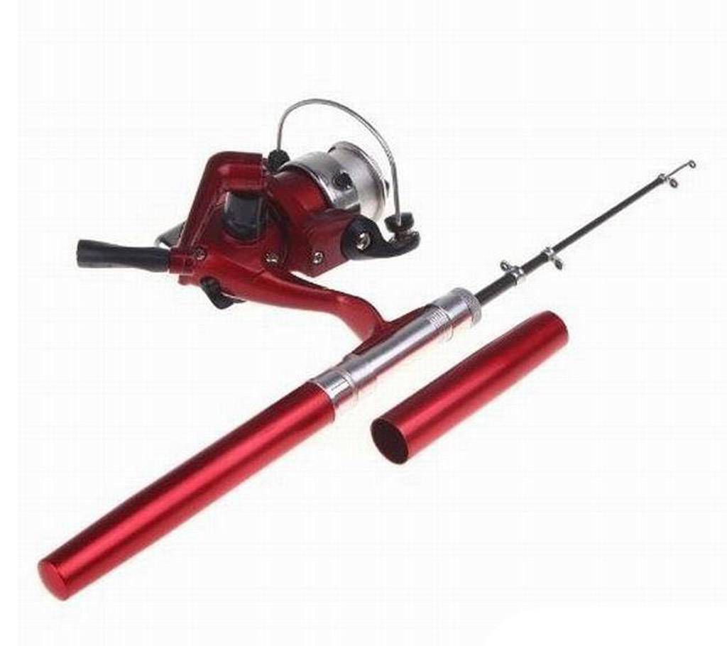 Mini Pocket Pen Fishing Rod Set