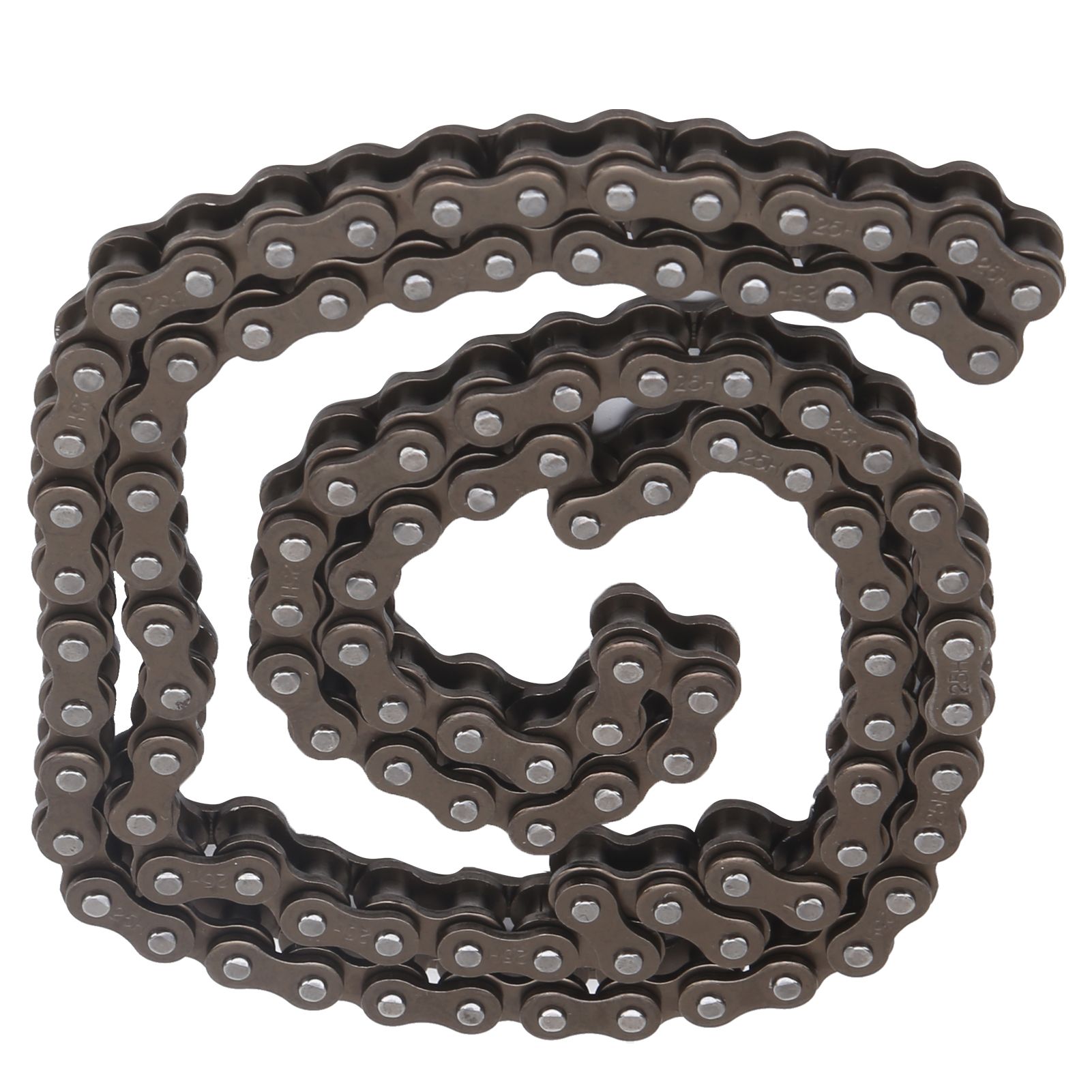 25H 106 Links Chain Heavy Duty Steel Replacement Part For Electric Scooter