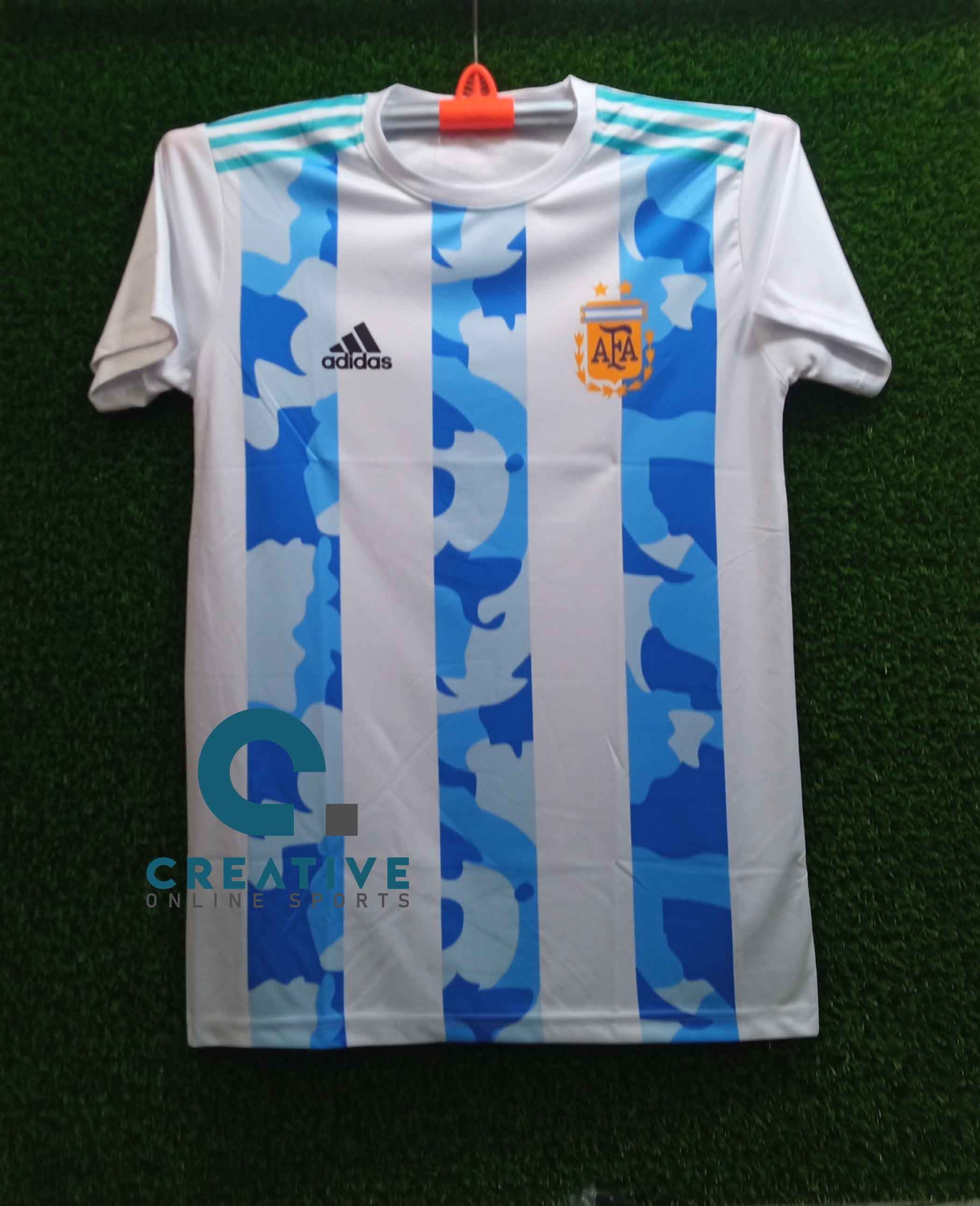 Argentina Jersey- Sports Jersey  - Football Jersey For Men (Premium Quality)