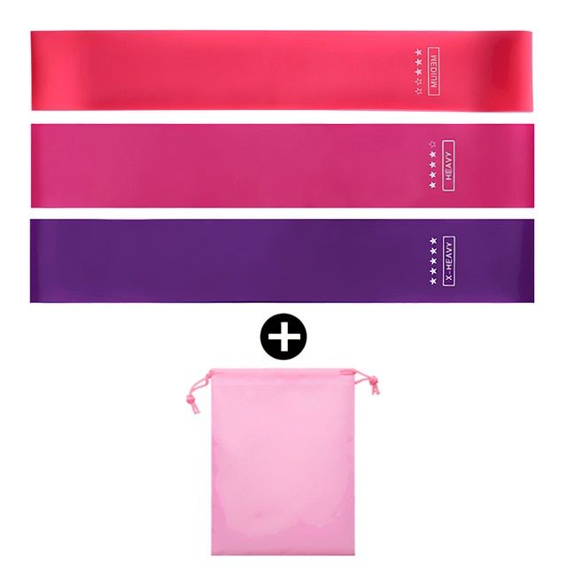 Training Fitness Gum Exercise Gym Strength Resistance Bands Pilates Sport Rubber Fitness Mini Bands Crossfit Workout Equipment
