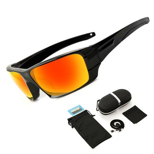 Polarized Cycling Glasses Outdoor Sports Road Bike Glasses Mountain Bicycle Sunglasses 6 Lens Men Women Cycling Goggles Eyewear